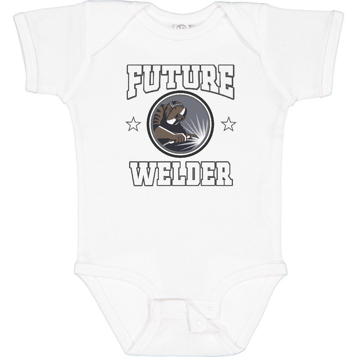 Inktastic Welding Future Welder Fabricator Baby Bodysuit Boys Childs One-piece - Picture 13 of 14