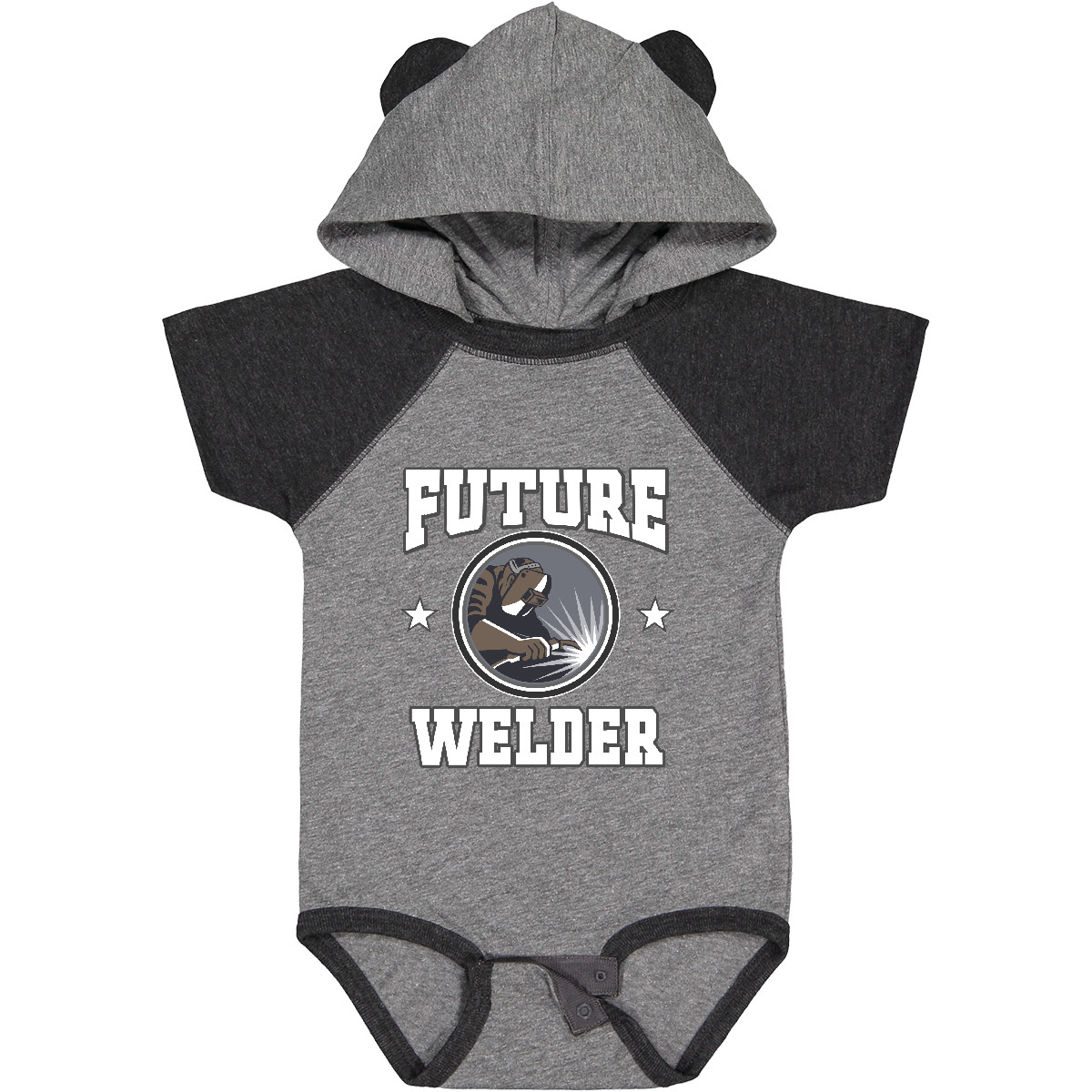 Inktastic Welding Future Welder Fabricator Baby Bodysuit Boys Childs One-piece - Picture 6 of 14