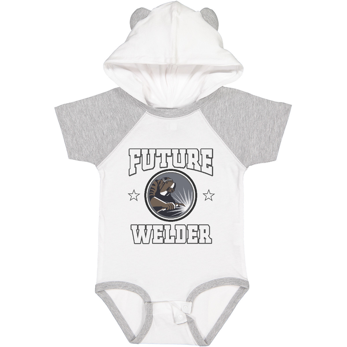 Inktastic Welding Future Welder Fabricator Baby Bodysuit Boys Childs One-piece - Picture 14 of 14