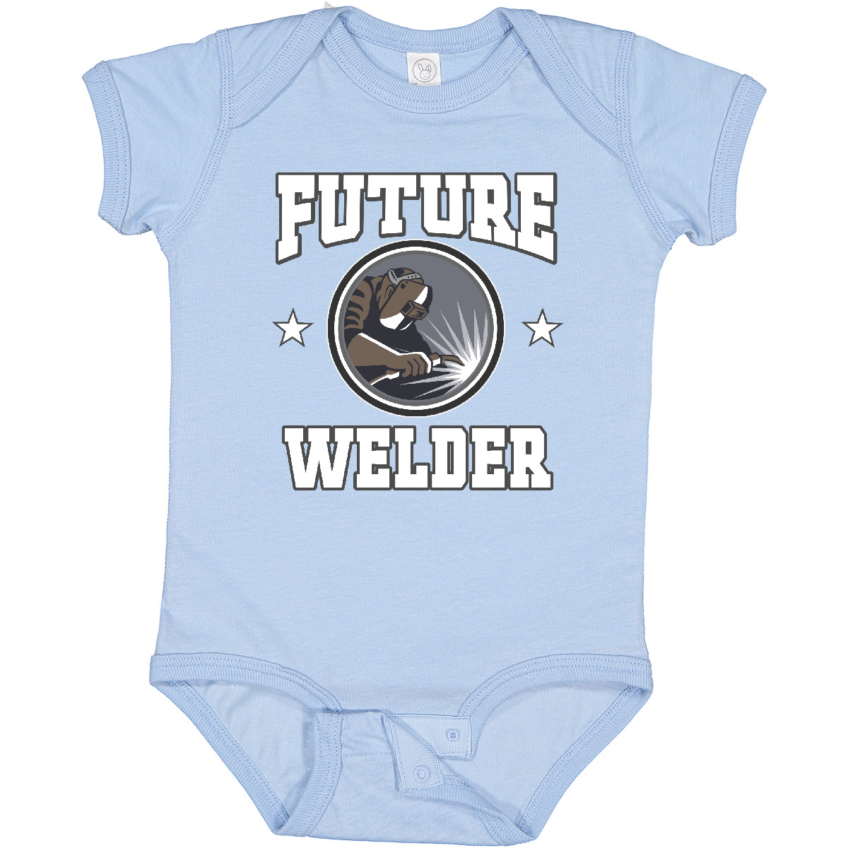 Inktastic Welding Future Welder Fabricator Baby Bodysuit Boys Childs One-piece - Picture 3 of 14
