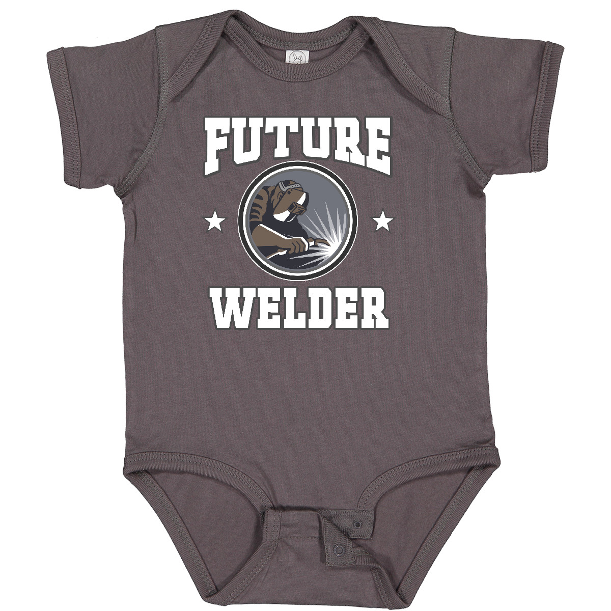 Inktastic Welding Future Welder Fabricator Baby Bodysuit Boys Childs One-piece - Picture 4 of 14