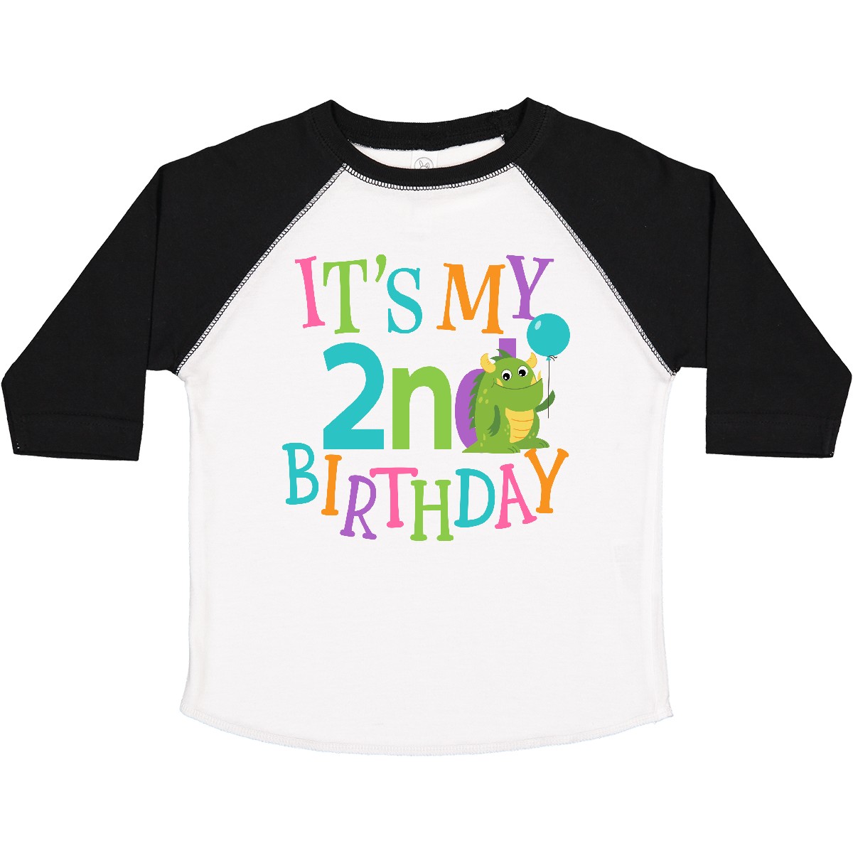 Inktastic 2nd Birthday Monster 2 Year Old Toddler T-Shirt Im Childs Clothing Kid - Picture 9 of 9