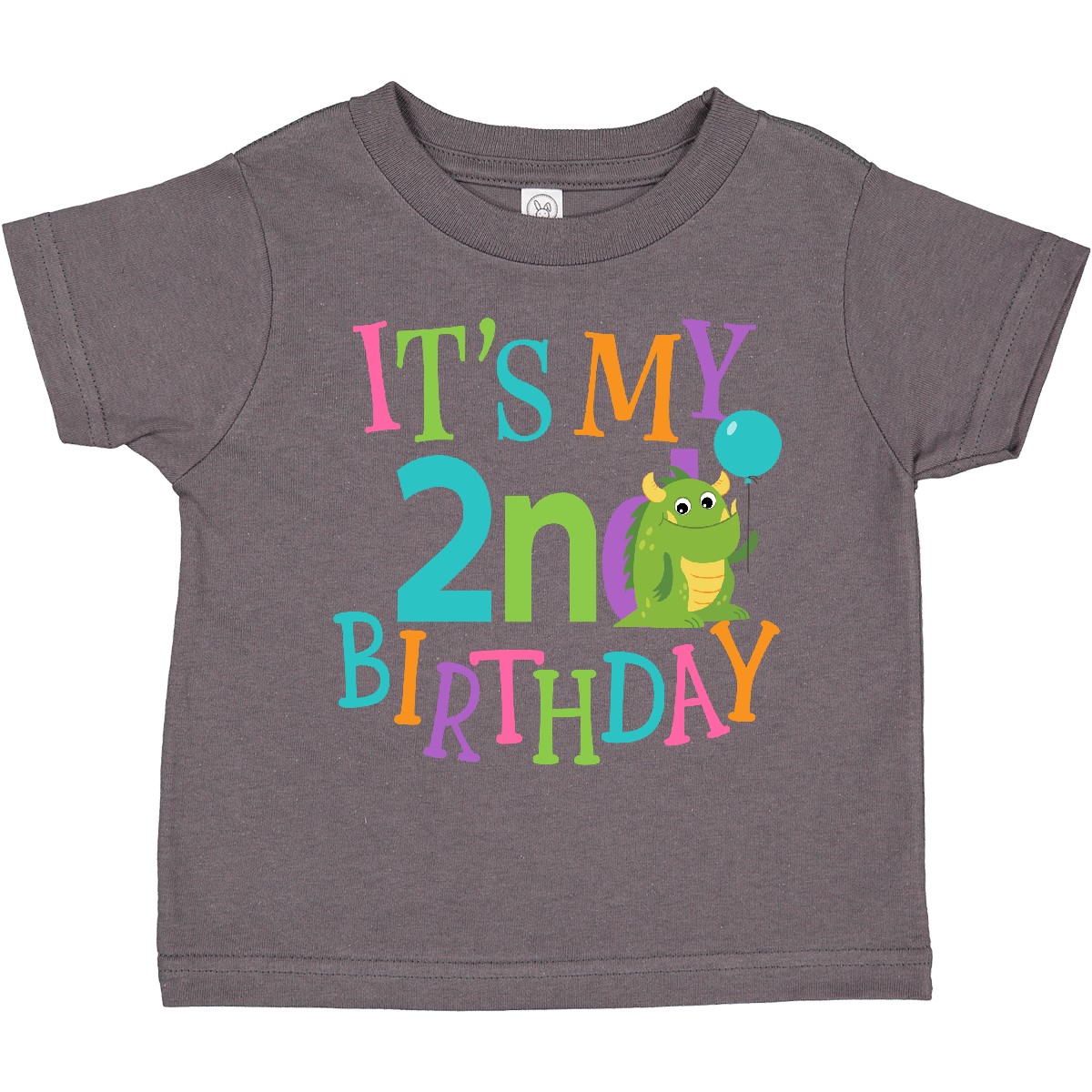 Inktastic 2nd Birthday Monster 2 Year Old Toddler T-Shirt Im Childs Clothing Kid - Picture 3 of 9