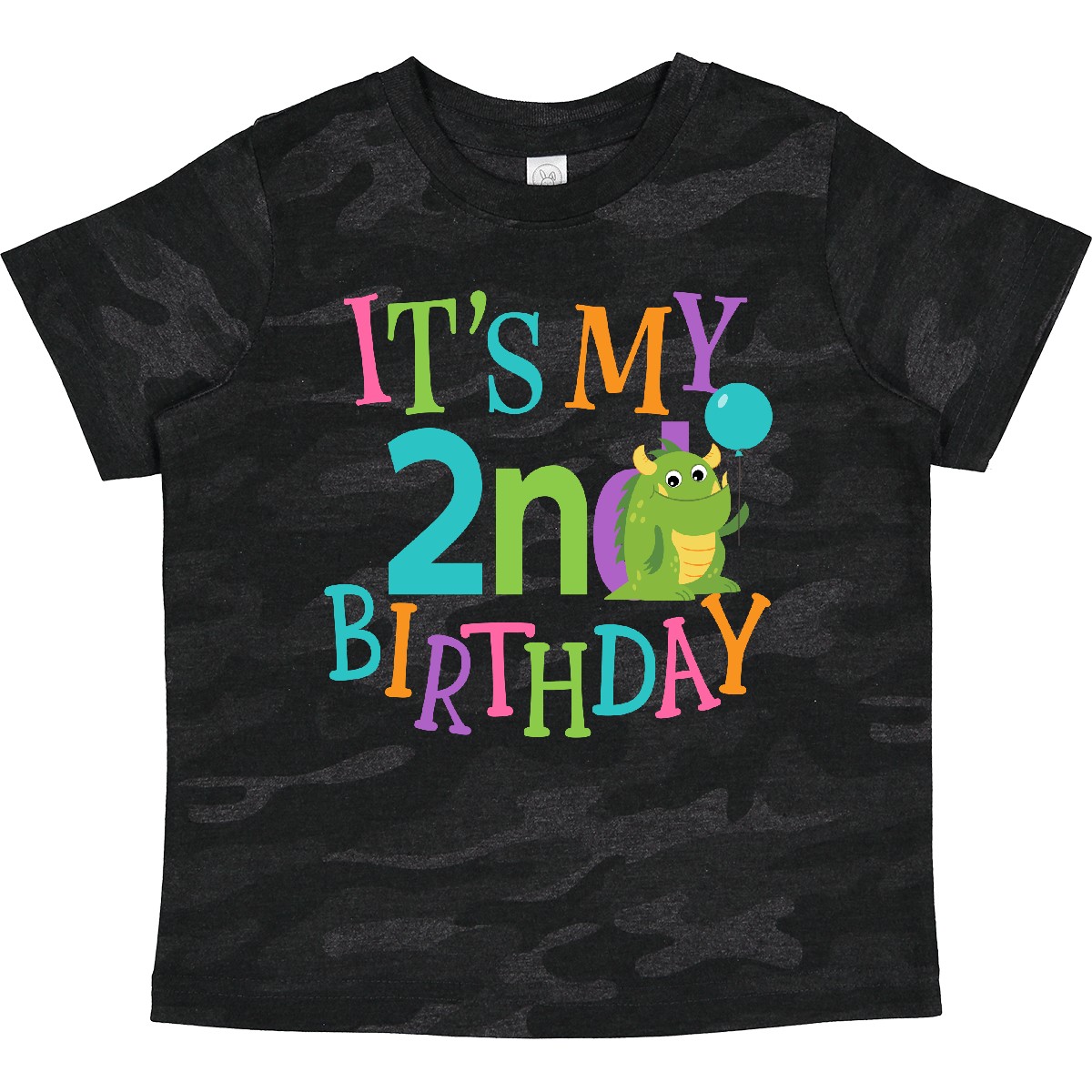 Inktastic 2nd Birthday Monster 2 Year Old Toddler T-Shirt Im Childs Clothing Kid - Picture 8 of 9