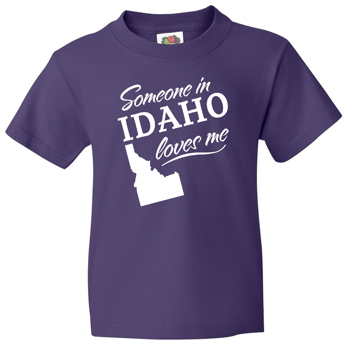 Inktastic Someone In Idaho Loves Me Youth T-Shirt Home Grandparents Kids Love - Picture 3 of 4