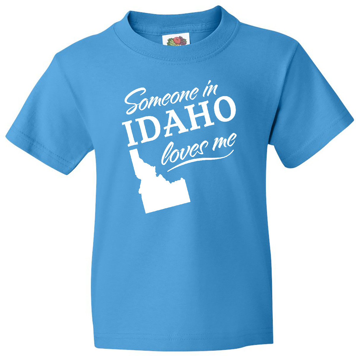 Inktastic Someone In Idaho Loves Me Youth T-Shirt Home Grandparents Kids Love - Picture 2 of 4