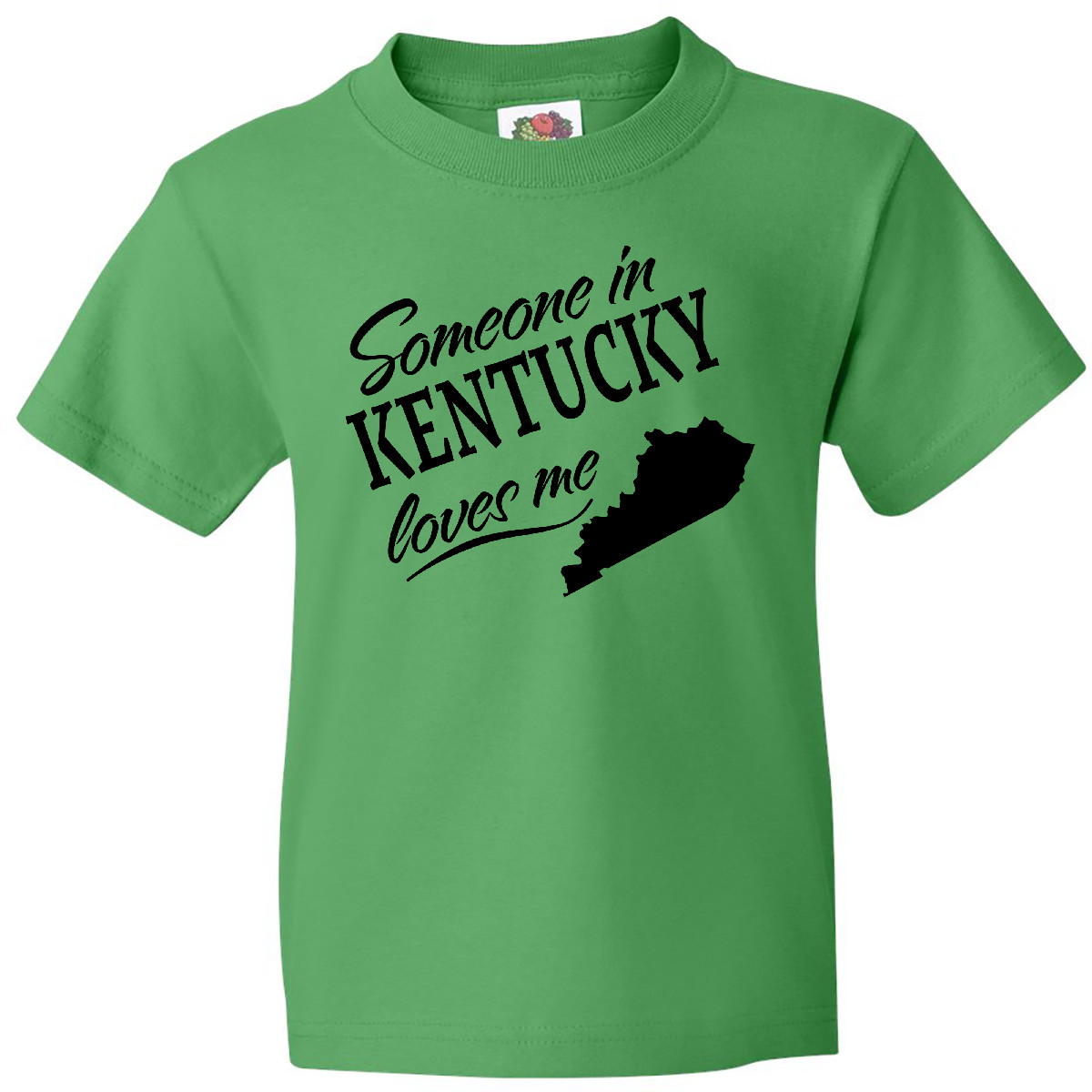 Inktastic Someone In Kentucky Loves Me Youth T-Shirt Home Family Grandparents - Picture 3 of 5