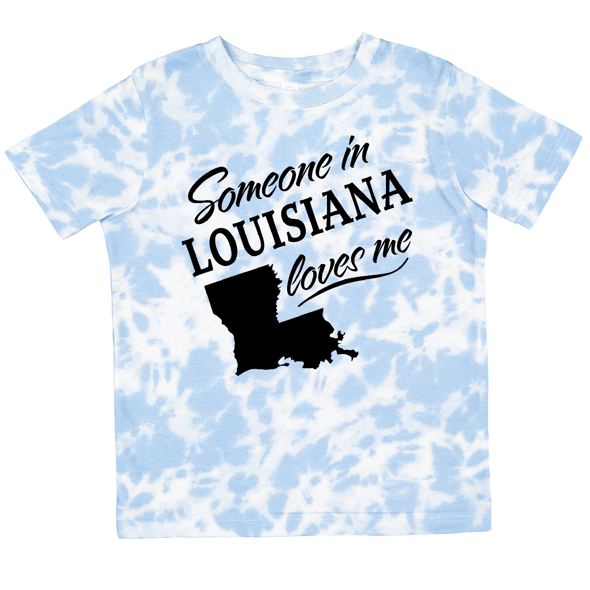 Camiseta Inktastic Someone In Louisiana Loves Me Niño Pequeño Hogar Familia Abuelos - Imagen 7 de 8