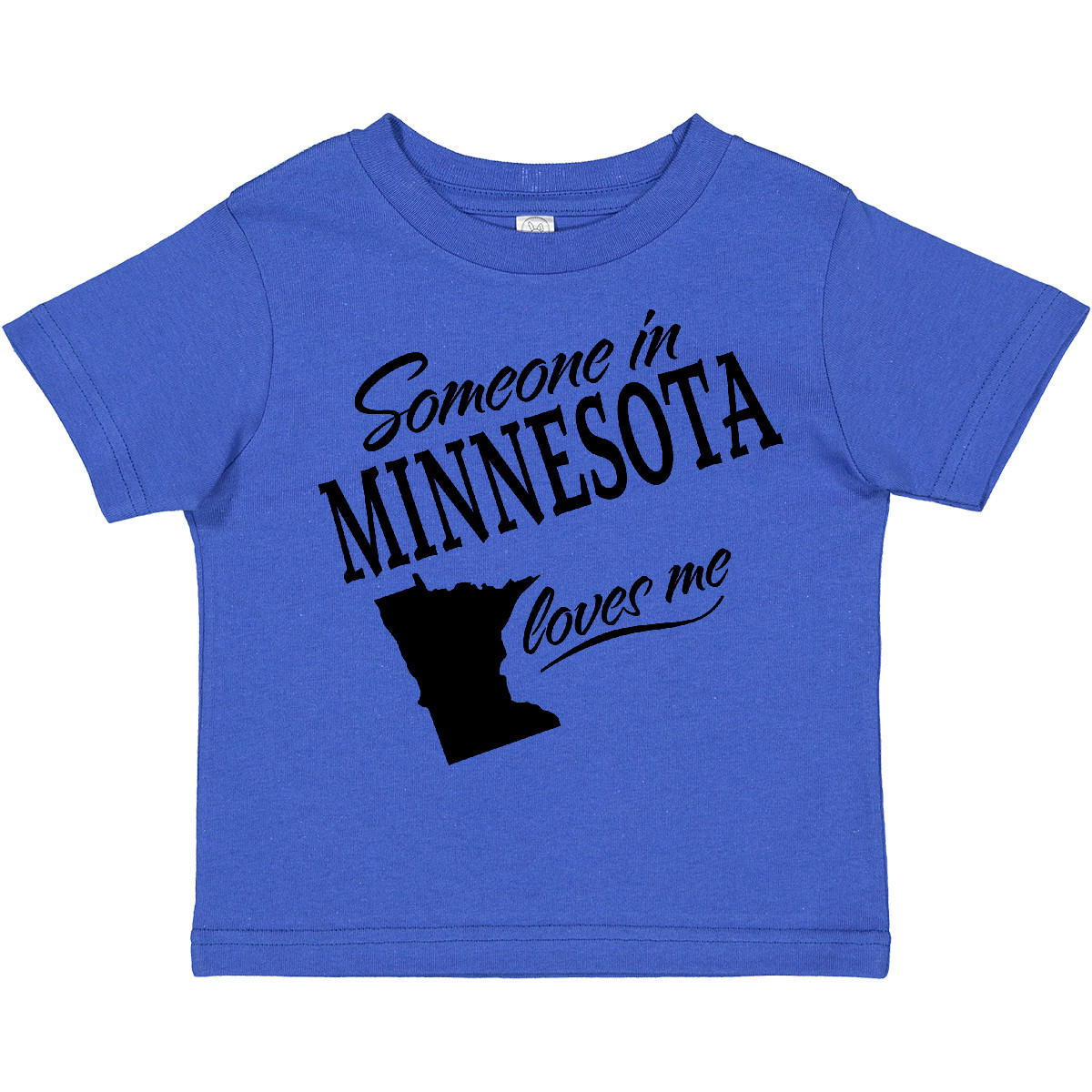 Inktastic Someone In Minnesota Loves Me Toddler T-Shirt Home Family Grandparents - Picture 8 of 9