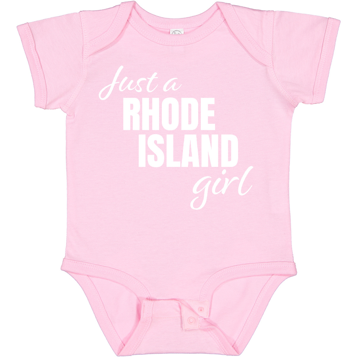 Inktastic Just A Rhode Island Girl Born And Raised Baby Bodysuit Toddler Youth - Picture 7 of 8