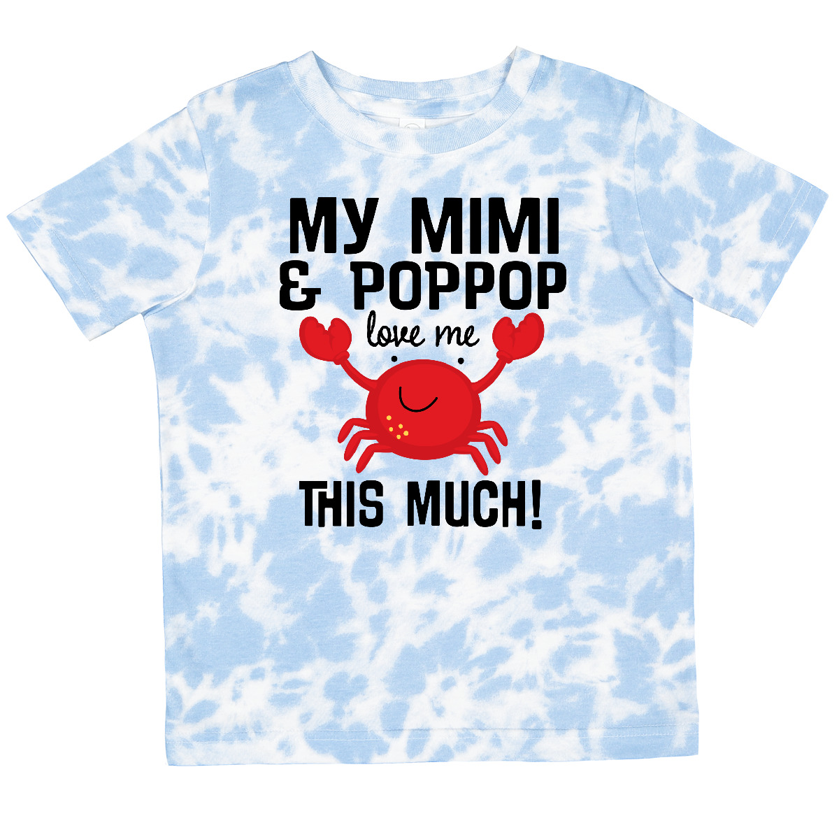 Inktastic Mimi And PopPop Love Me Toddler T-Shirt Grandma Grandpa Grandparents - Picture 5 of 7