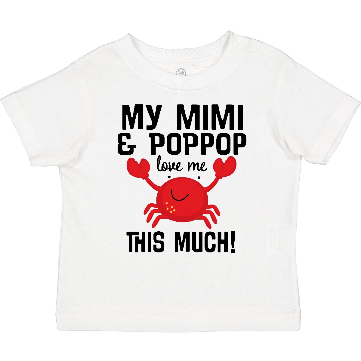 Inktastic Mimi And PopPop Love Me Toddler T-Shirt Grandma Grandpa Grandparents - Picture 7 of 7