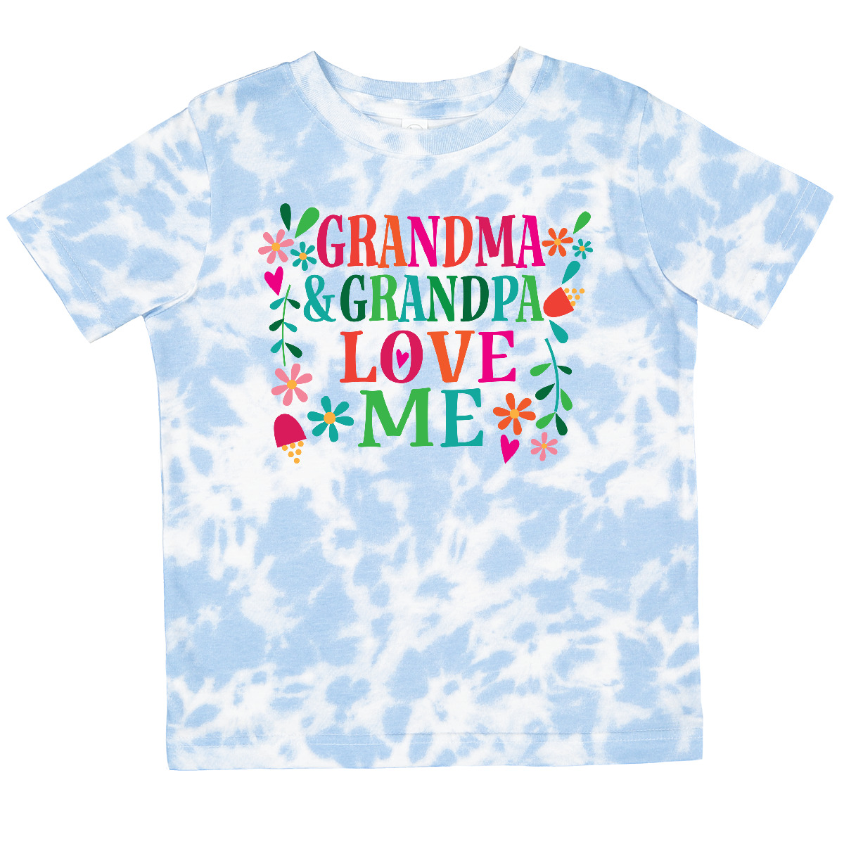 Camiseta Inktastic Grandma Grandpa Love Me niñas niños pequeños nietos nieto niño - Imagen 7 de 7