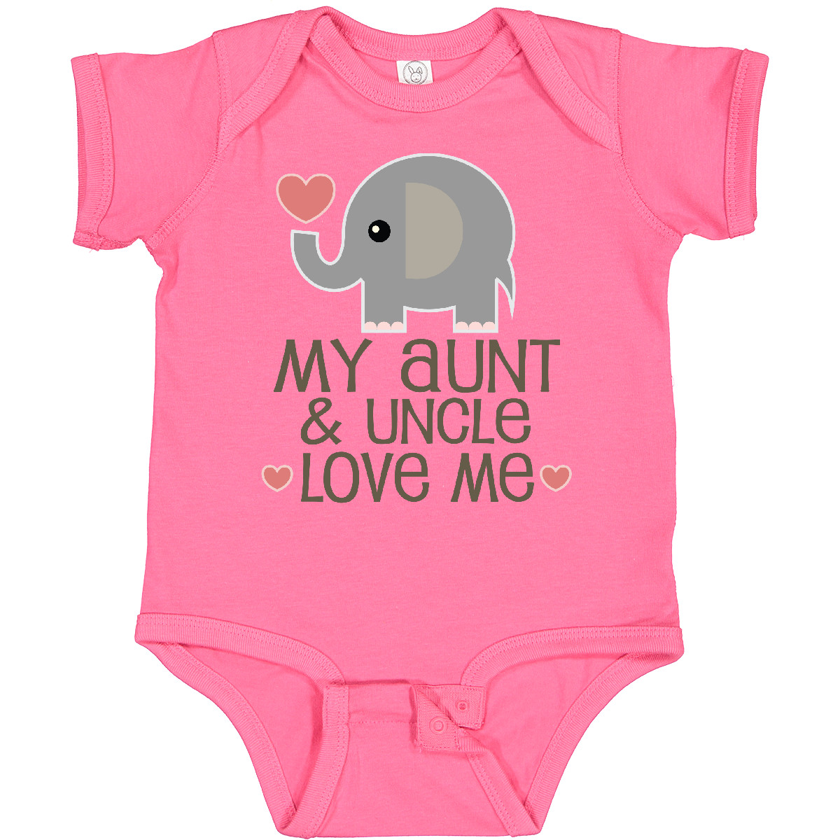 Inktastic Aunt And Uncle Love Me Nephew Baby Bodysuit From Childs Boy Girl Idea - Picture 10 of 20