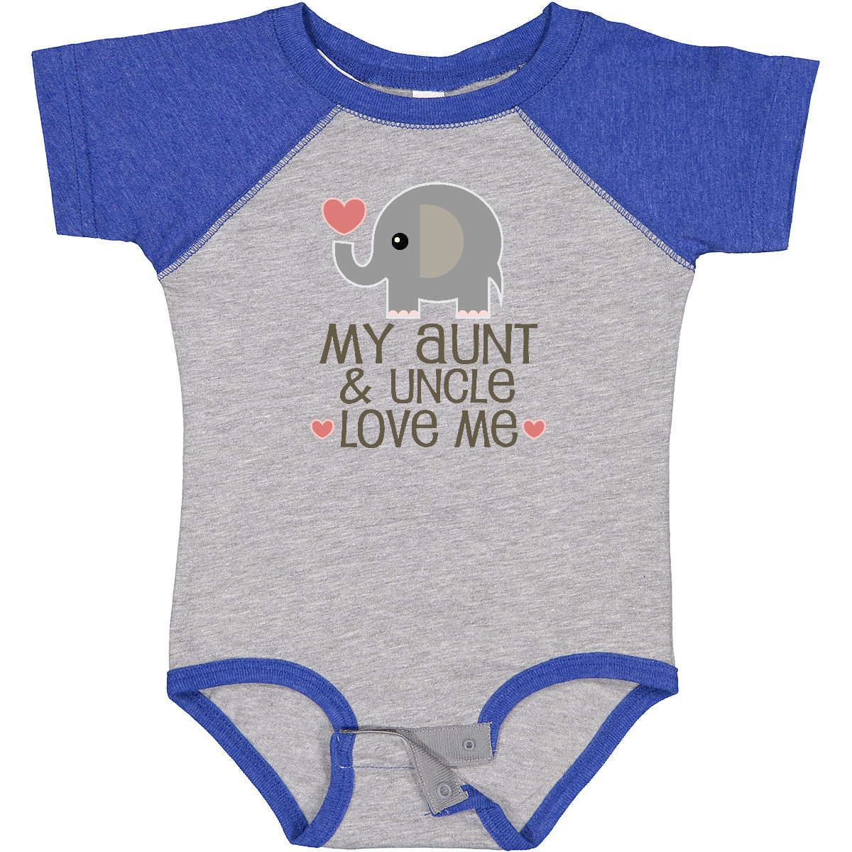 Inktastic Aunt And Uncle Love Me Nephew Baby Bodysuit From Childs Boy Girl Idea - Picture 9 of 20
