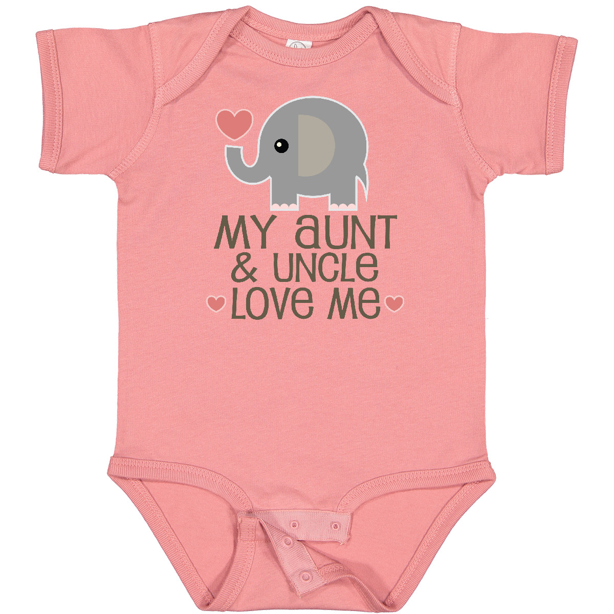Inktastic Aunt And Uncle Love Me Nephew Baby Bodysuit From Childs Boy Girl Idea - Picture 11 of 20