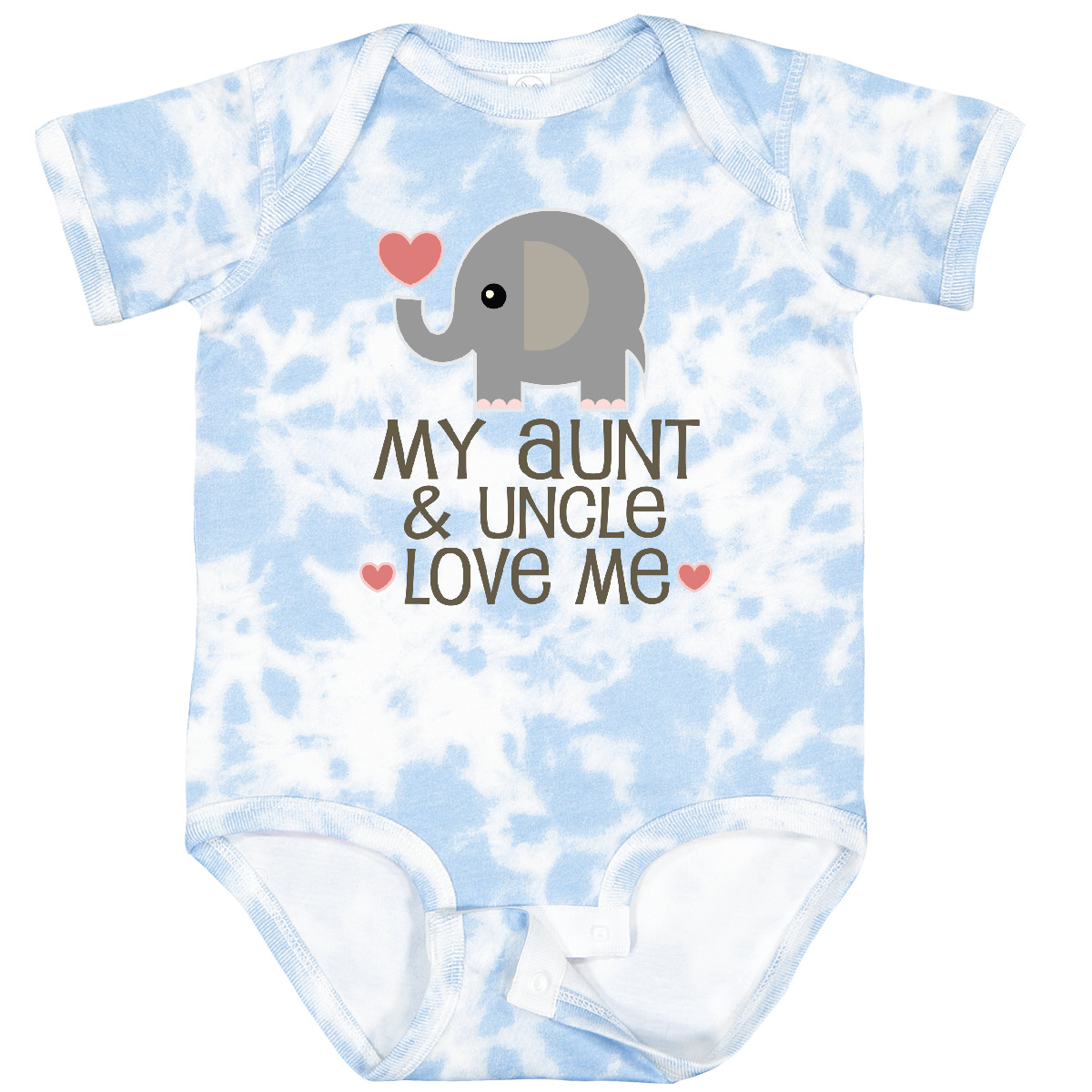Inktastic Aunt And Uncle Love Me Nephew Baby Bodysuit From Childs Boy Girl Idea - Picture 15 of 20