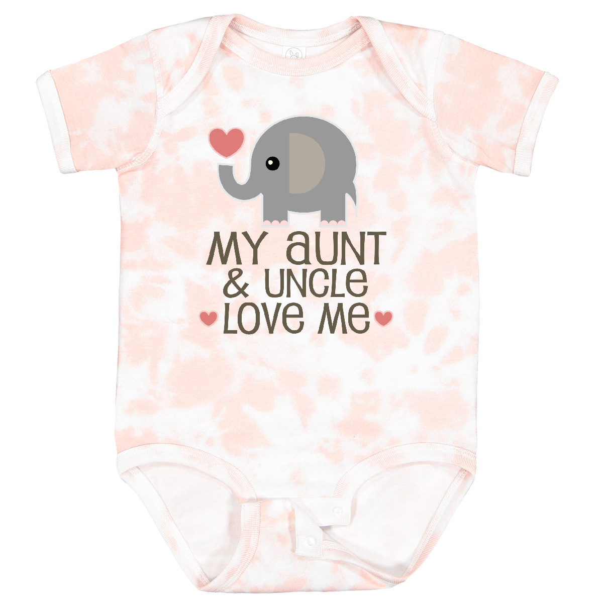 Inktastic Aunt And Uncle Love Me Nephew Baby Bodysuit From Childs Boy Girl Idea - Picture 16 of 20