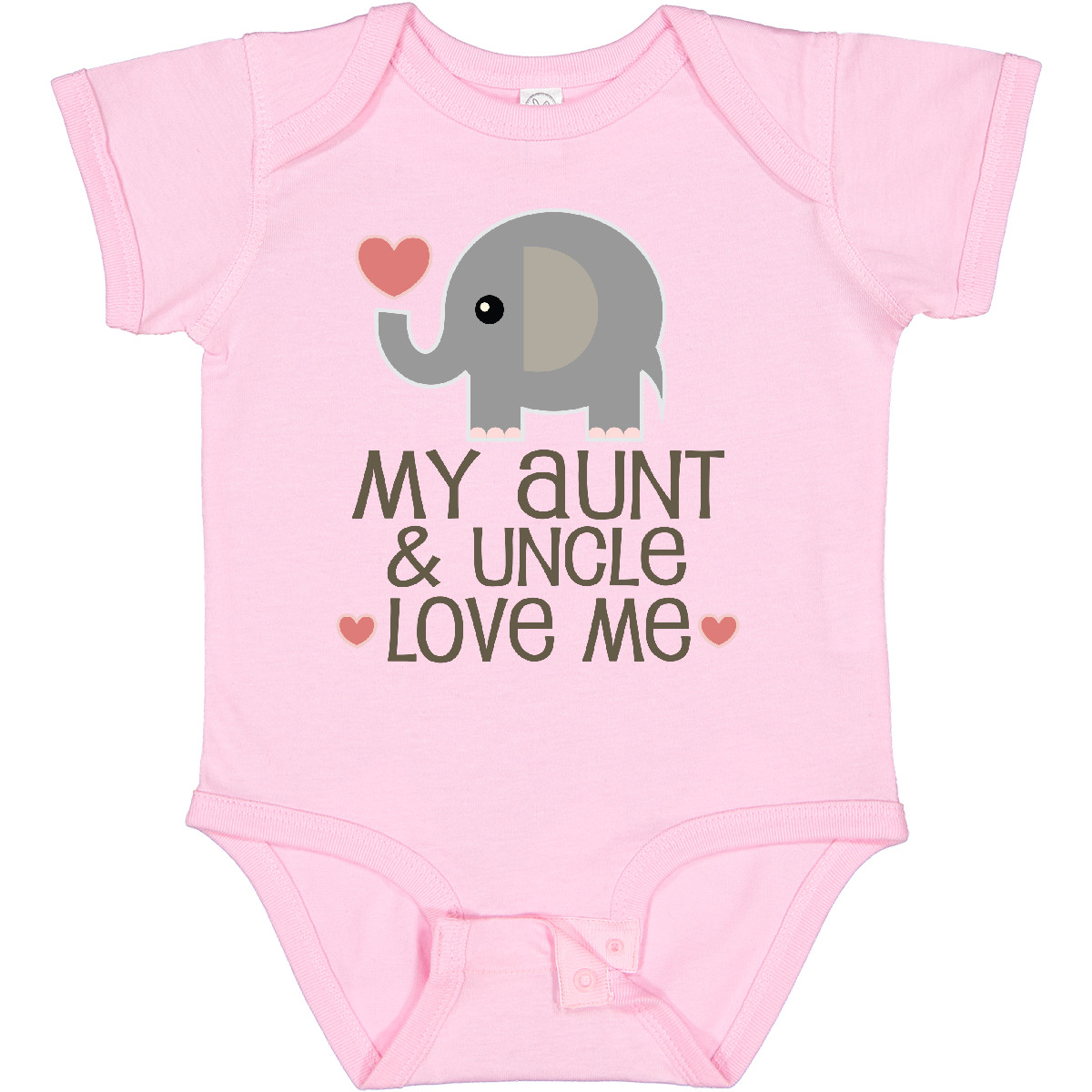 Inktastic Aunt And Uncle Love Me Nephew Baby Bodysuit From Childs Boy Girl Idea - Picture 13 of 20