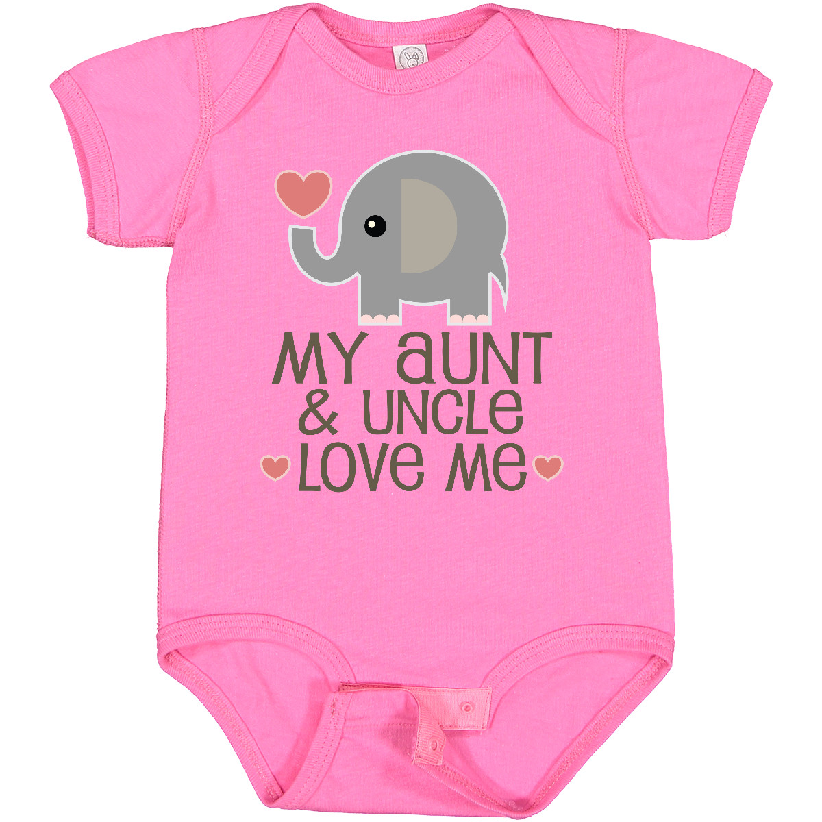 Inktastic Aunt And Uncle Love Me Nephew Baby Bodysuit From Childs Boy Girl Idea - Picture 14 of 20
