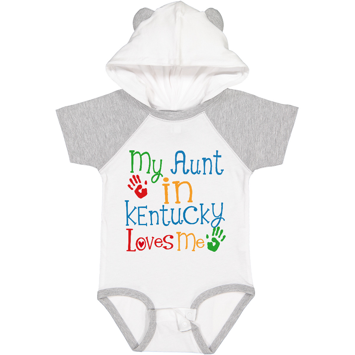Inktastic My Aunt In Kentucky Loves Me Baby Bodysuit Childs Girl Boy Travel Cute - Picture 7 of 7