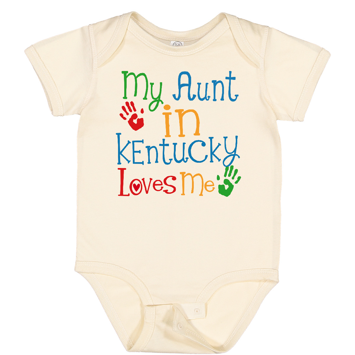 Inktastic My Aunt In Kentucky Loves Me Baby Bodysuit Childs Girl Boy Travel Cute - Picture 5 of 7