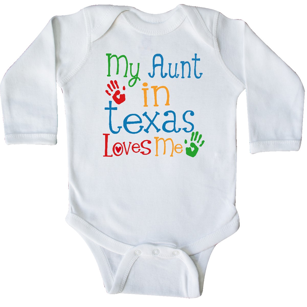 inktastic My Aunt in Texas Loves Me Baby T-Shirt
