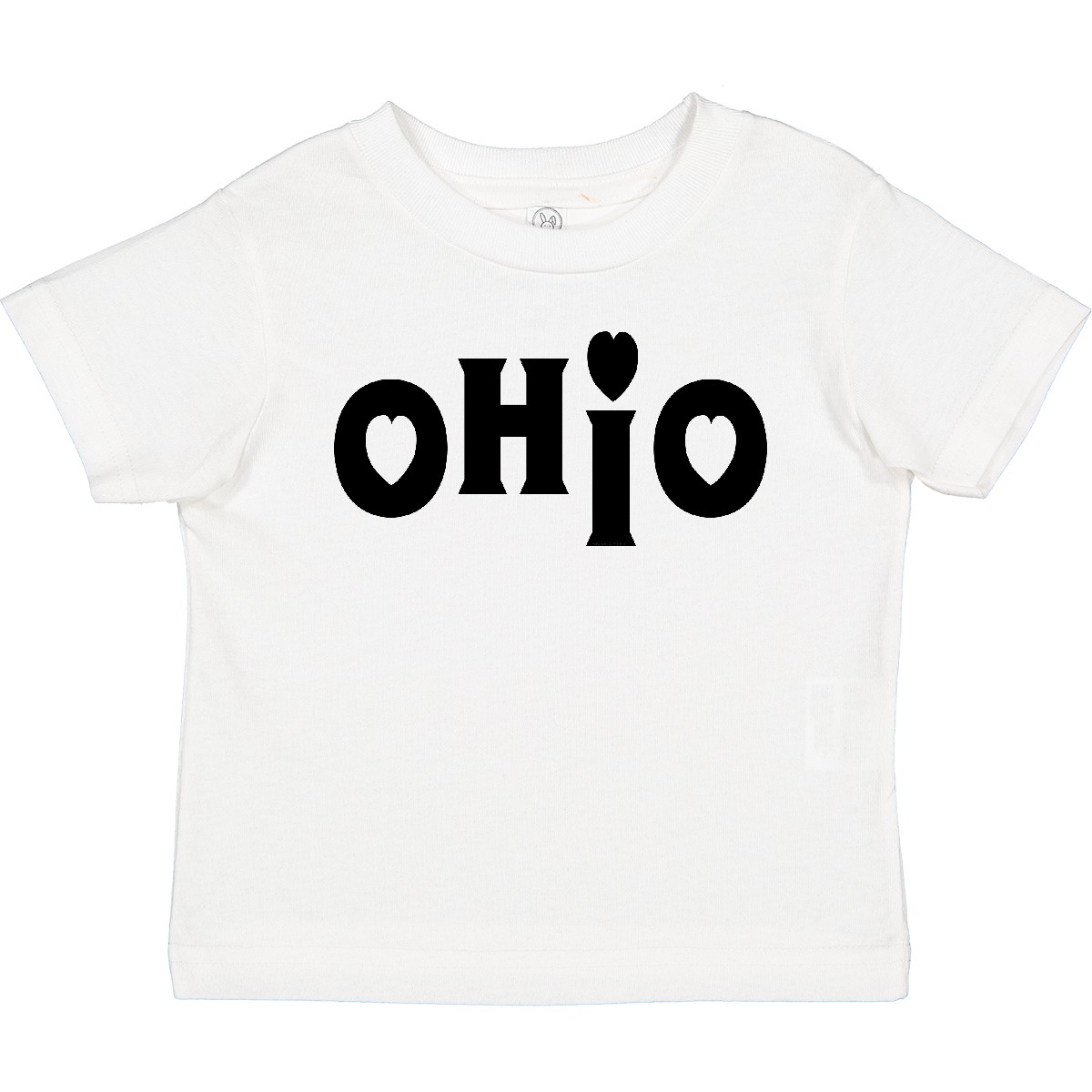 Inktastic Ohio Hearts Toddler T-Shirt State Love Ohioans America United States - Picture 8 of 8