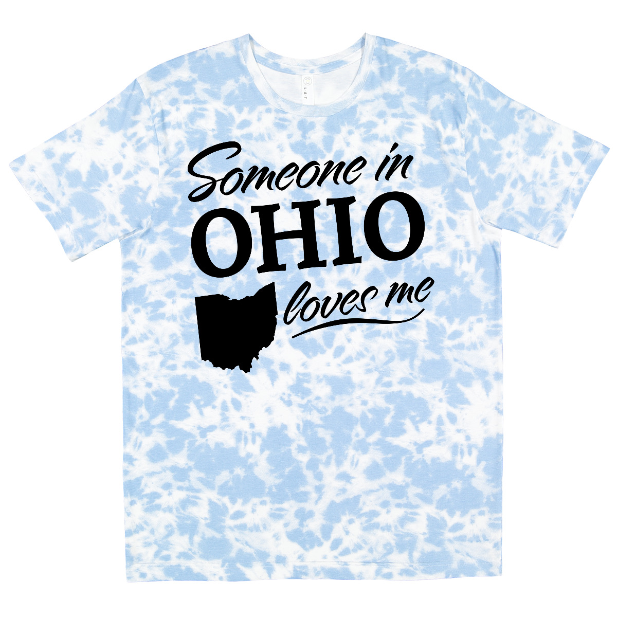 Inktastic Someone In Ohio Loves Me T-Shirt Home Family Grandparents Kids Gift - Picture 6 of 7