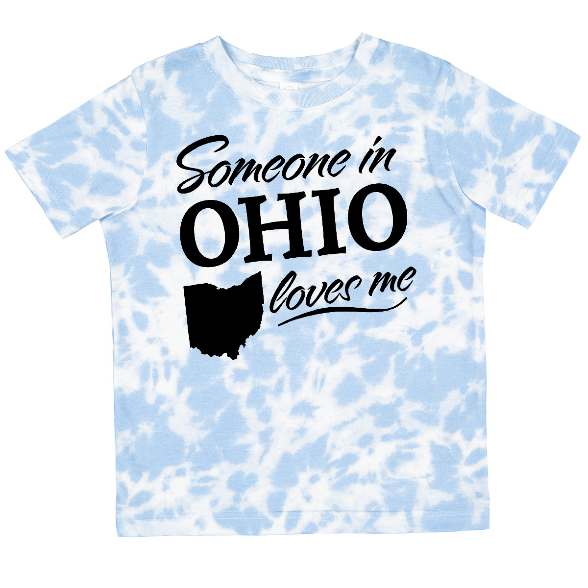 Inktastic Someone In Ohio Loves Me Toddler T-Shirt Home Family Grandparents Kids - Picture 9 of 10