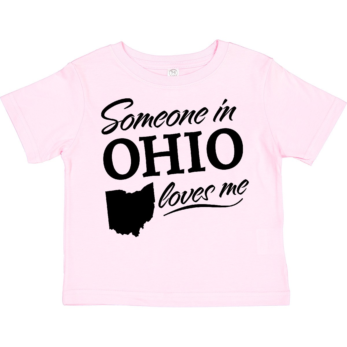Inktastic Someone In Ohio Loves Me Toddler T-Shirt Home Family Grandparents Kids - Picture 7 of 10
