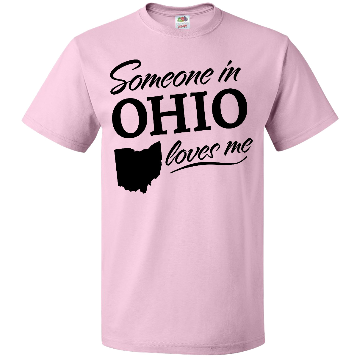 Inktastic Someone In Ohio Loves Me T-Shirt Home Family Grandparents Kids Gift - Picture 5 of 7
