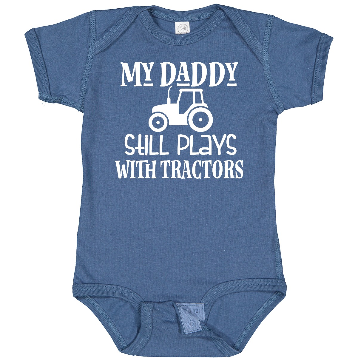 Inktastic Farmer My Daddy Still Plays With Tractors Baby Bodysuit Dad Funny Boys - Picture 15 of 28