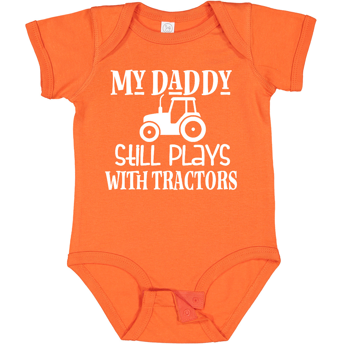 Inktastic Farmer My Daddy Still Plays With Tractors Baby Bodysuit Dad Funny Boys - Picture 20 of 28