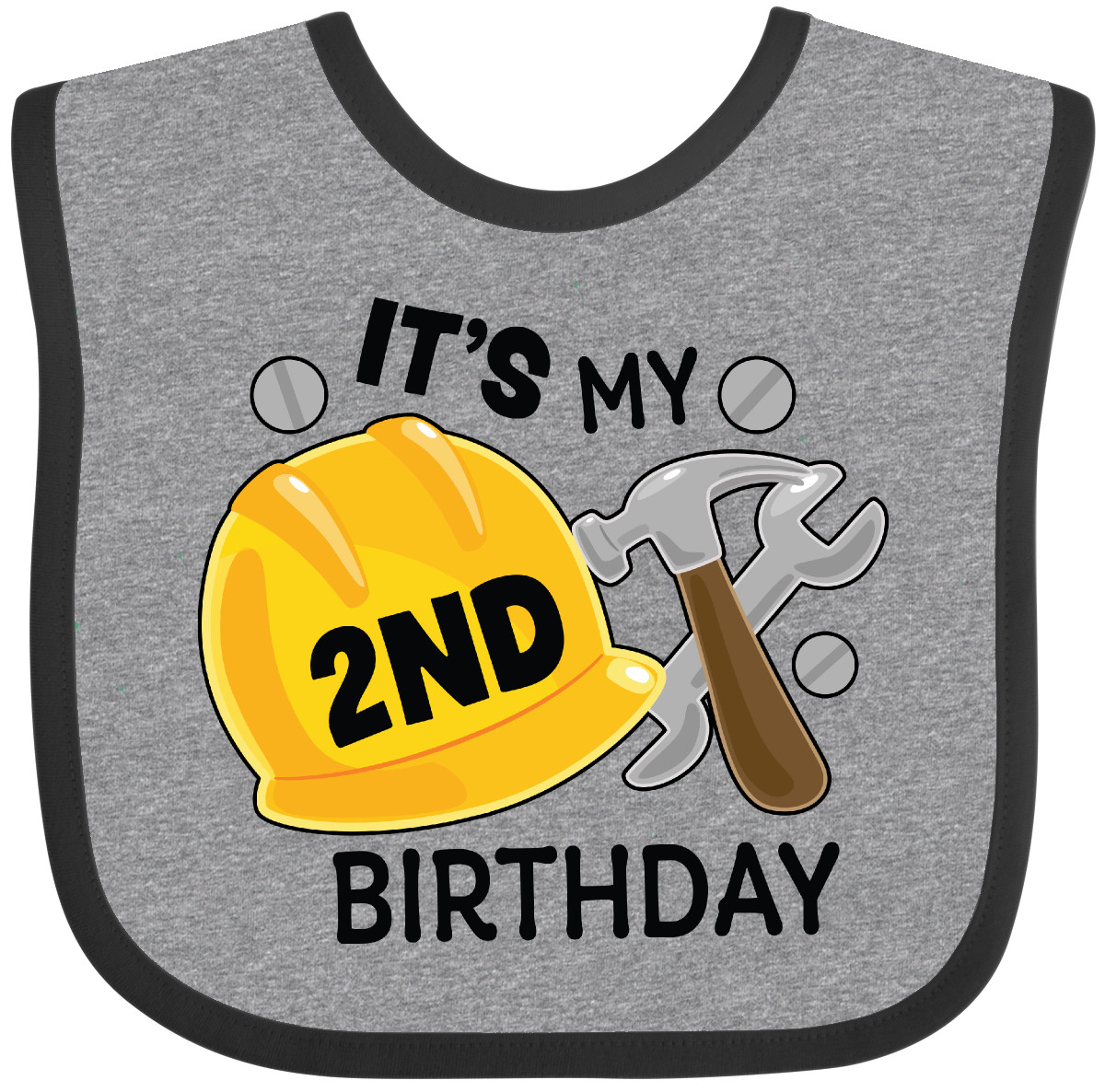thumbnail image 2 of Inktastic I'm 2 Second Birthday Shark And Crab Newborn Bib - Product Details 2 of 14