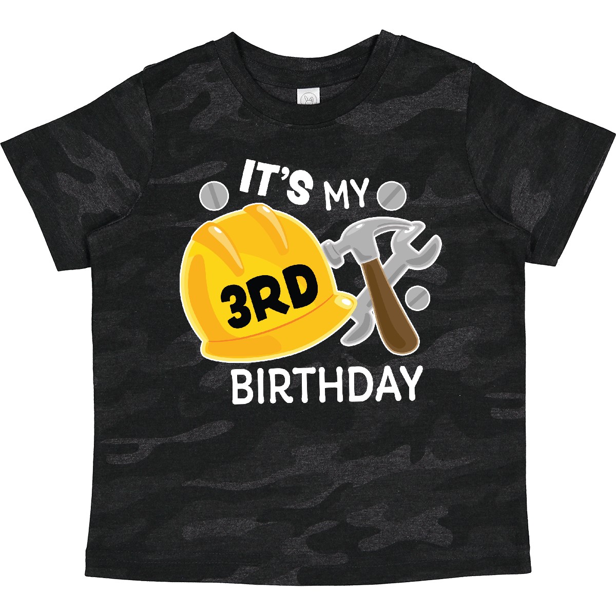 Inktastic Its My 3rd Birthday With Construction Tools Toddler T-Shirt Birthdays - Picture 7 of 8