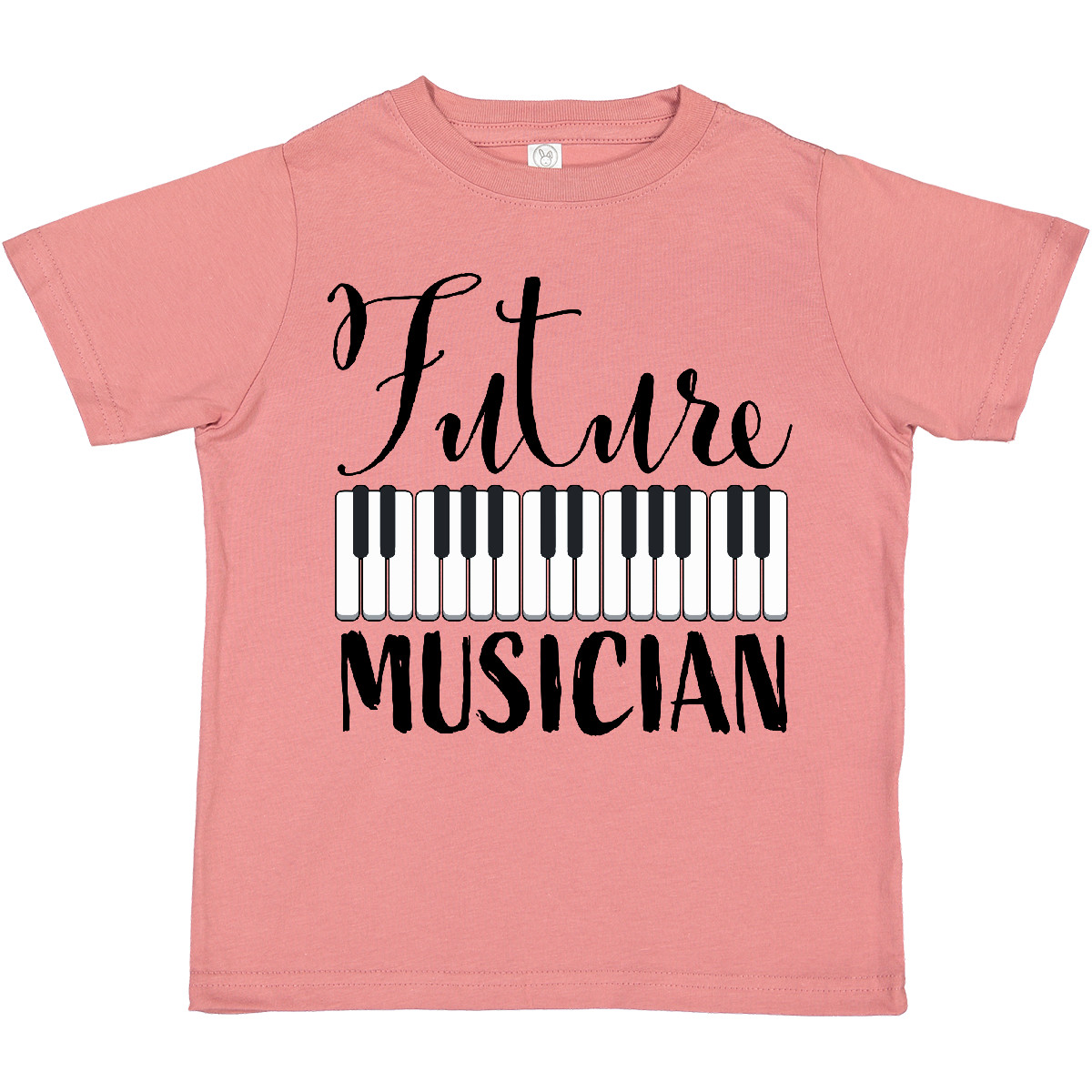 Inktastic Future Musician- Piano Music Toddler T-Shirt Children Notes Pianist