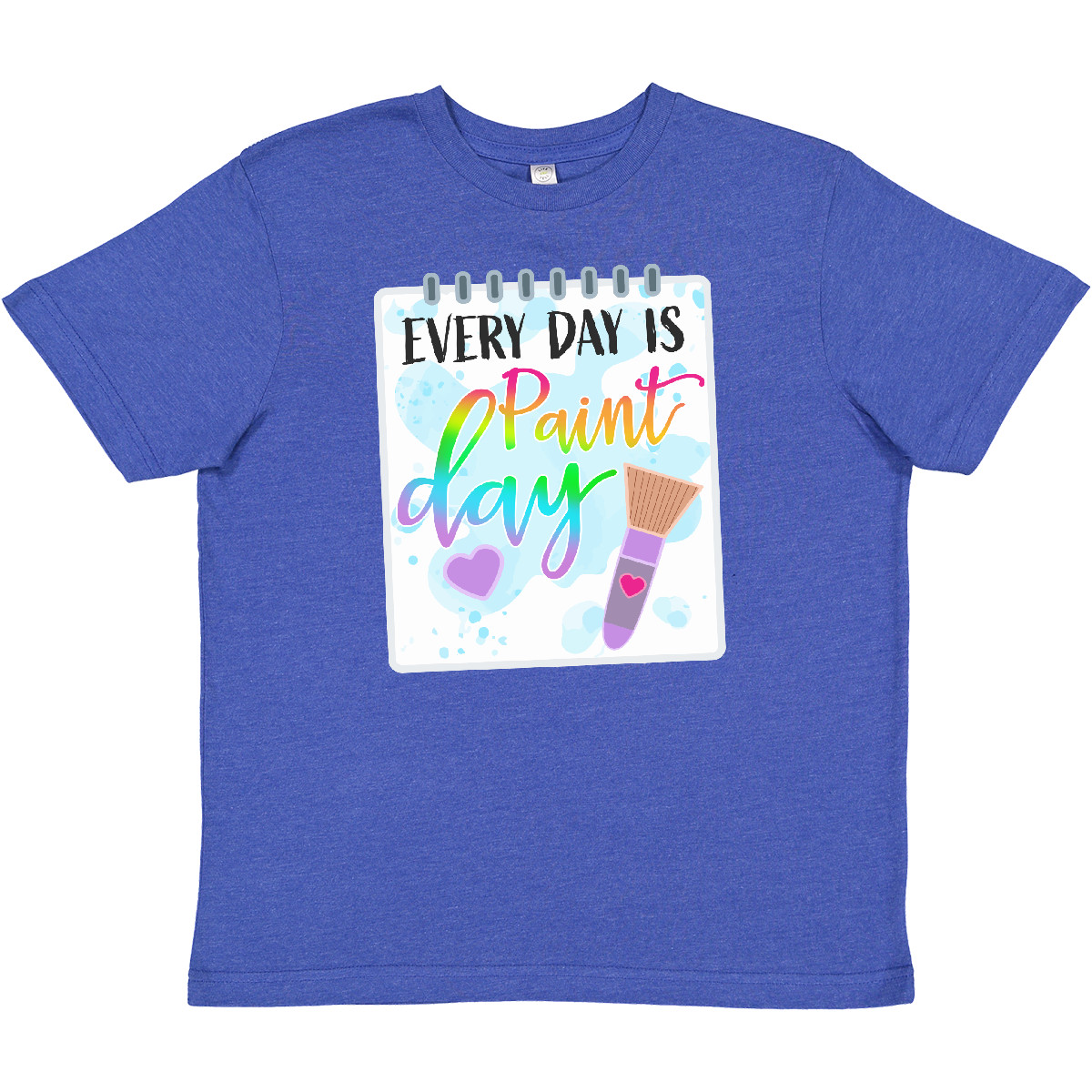 Inktastic Every Day Is Paint Day- For Artists Youth T-Shirt Occupations Painter - Picture 2 of 3