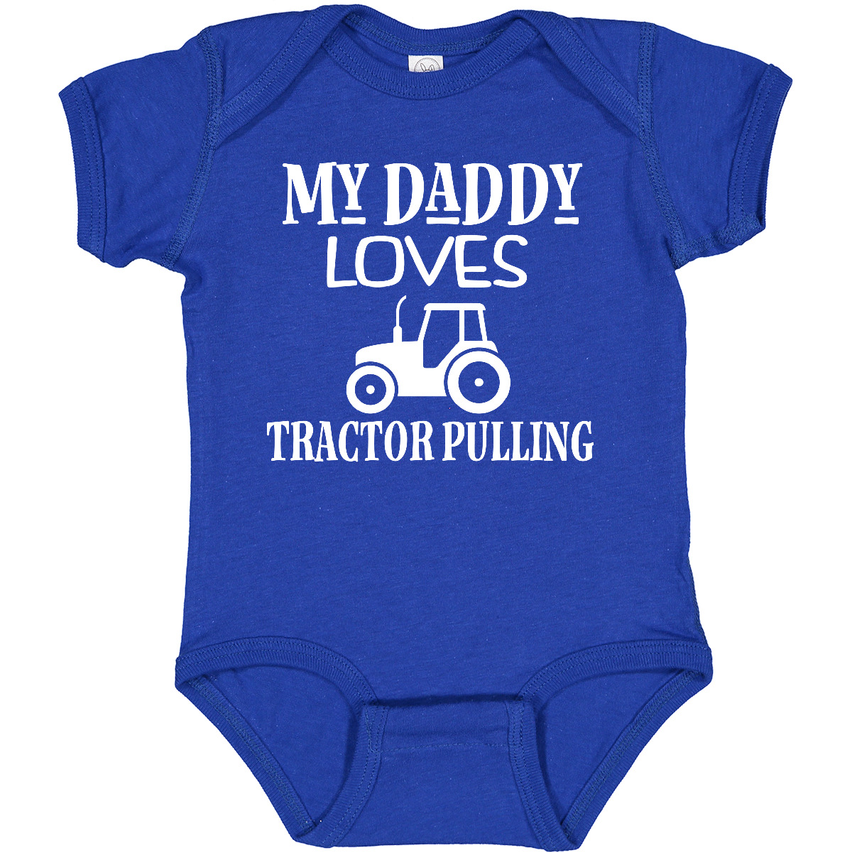 Inktastic Tractor Pulling Dad Baby Bodysuit Power Tractors Childs Sport Infant - Picture 14 of 15