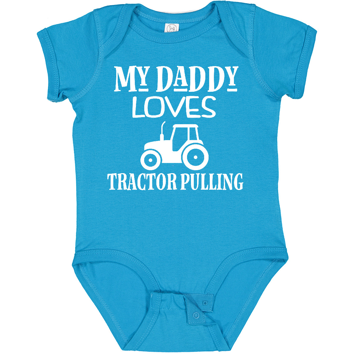 Inktastic Tractor Pulling Dad Baby Bodysuit Power Tractors Childs Sport Infant - Picture 15 of 15