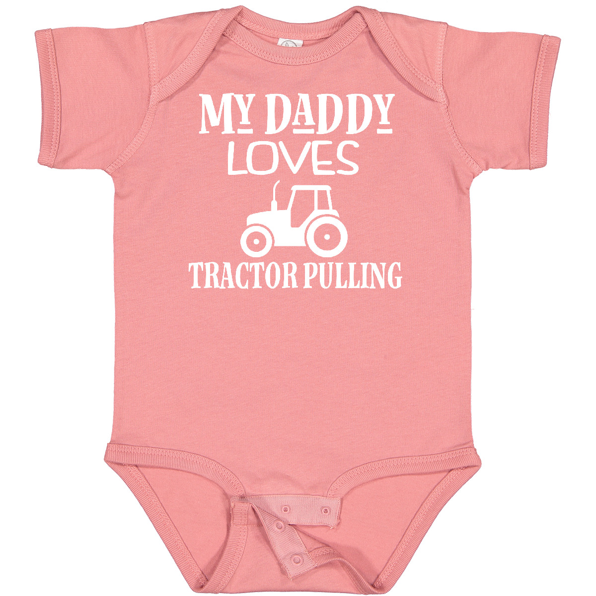 Inktastic Tractor Pulling Dad Baby Bodysuit Power Tractors Childs Sport Infant - Picture 10 of 15