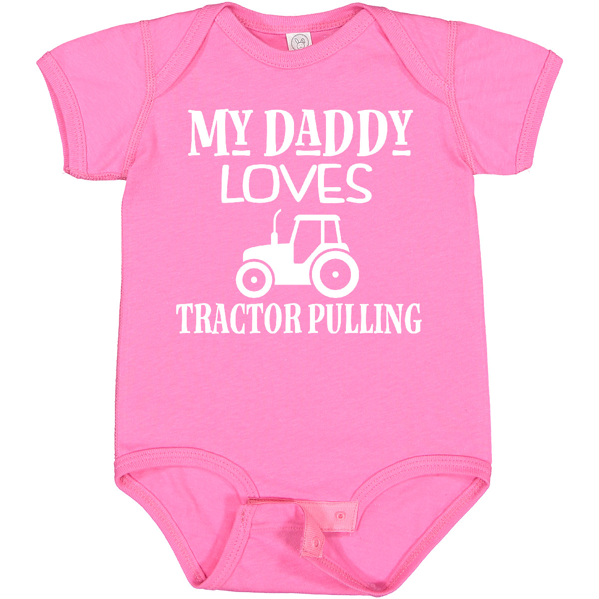 Inktastic Tractor Pulling Dad Baby Bodysuit Power Tractors Childs Sport Infant - Picture 13 of 15