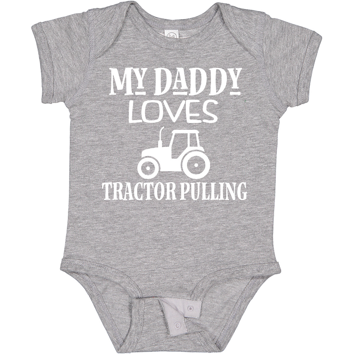 Inktastic Tractor Pulling Dad Baby Bodysuit Power Tractors Childs Sport Infant - Picture 5 of 15