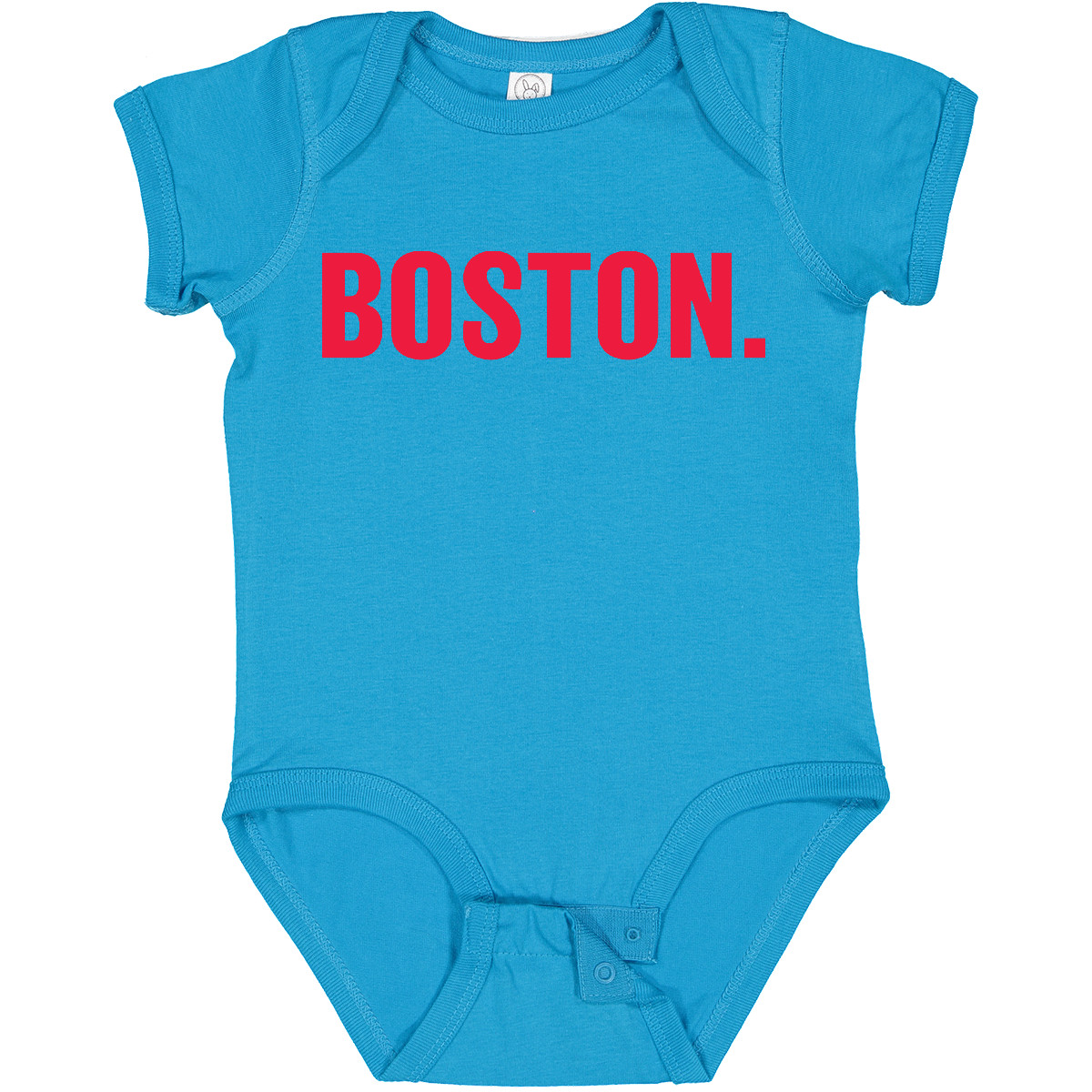 Inktastic Boston Period Baby Bodysuit State Home Massachusetts Red Champion Girl - Picture 9 of 11