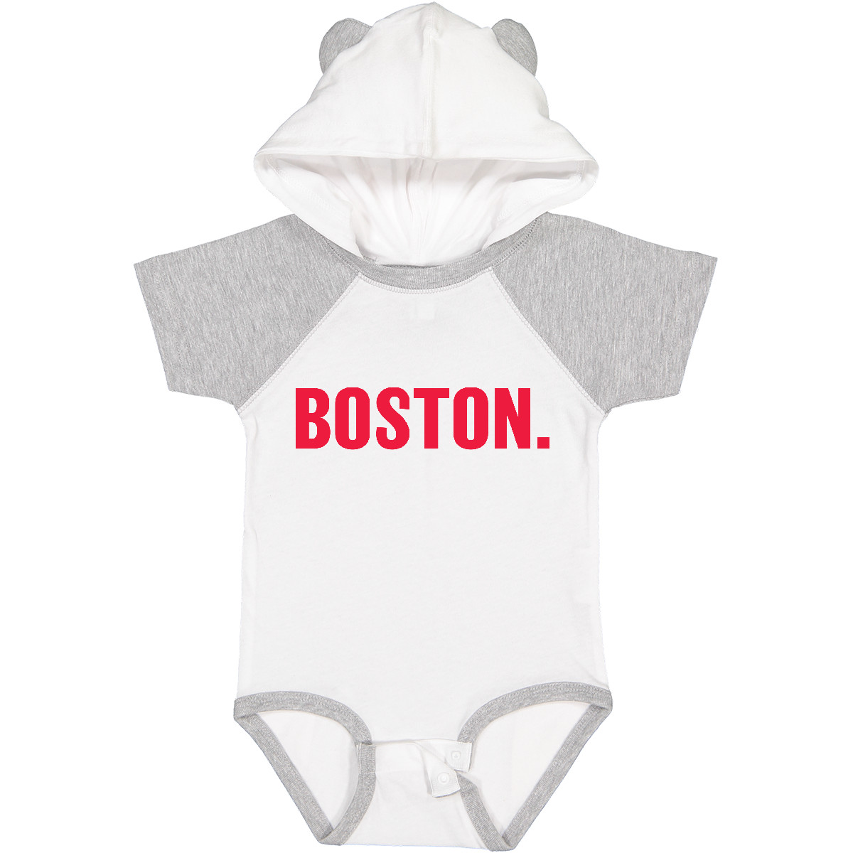 Inktastic Boston Periode Baby Body State Home Massachusetts rot Champion Mädchen - Bild 10 von 10