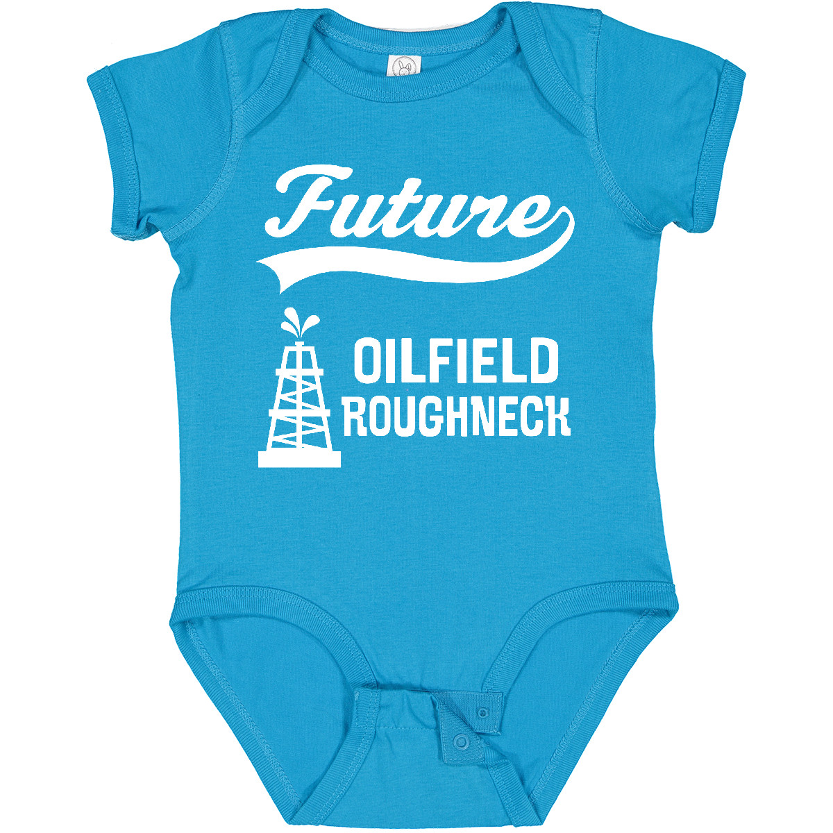 Inktastic Future Oilfield Roughneck Baby Bodysuit Oil Rig Worker Engineer Infant - Picture 10 of 11