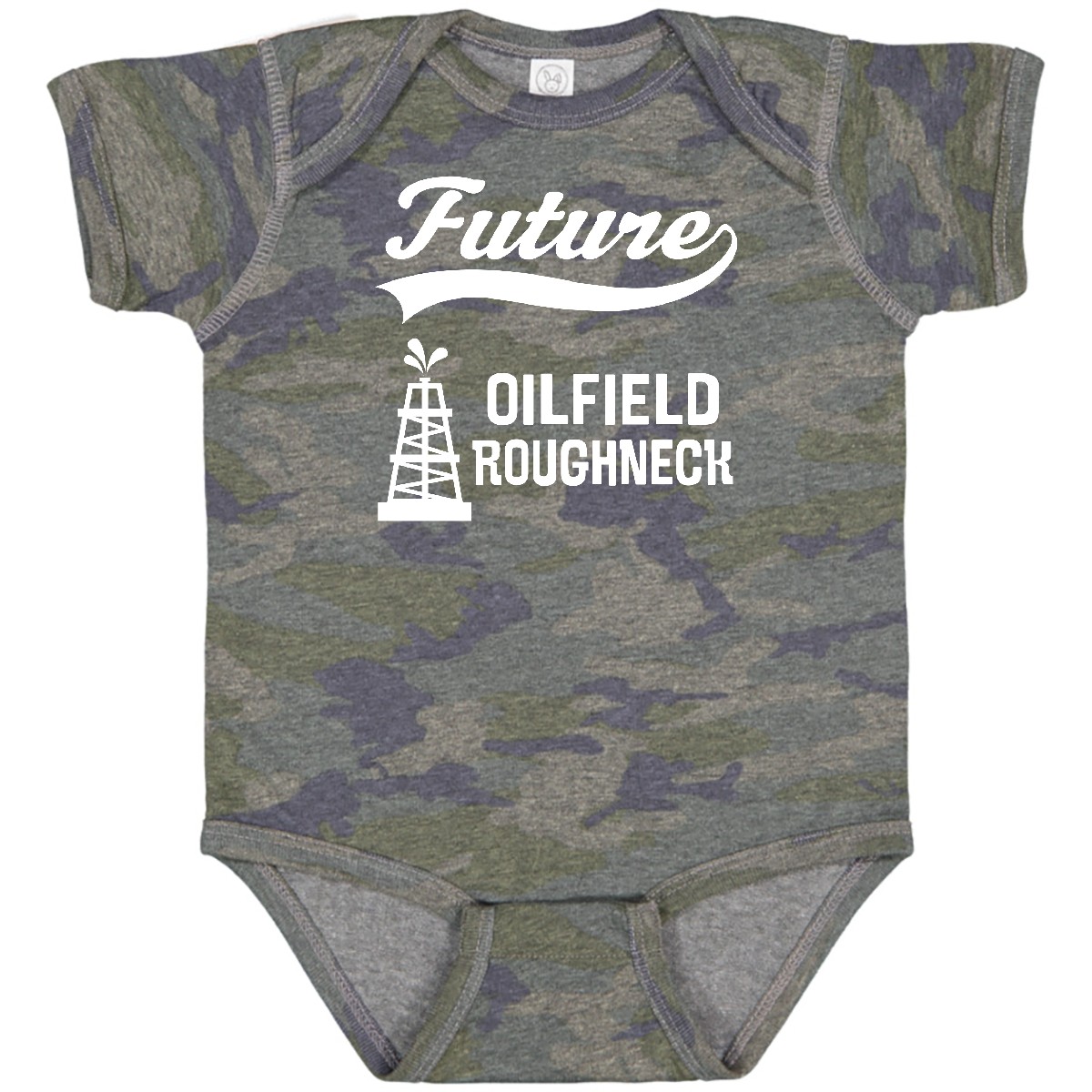 Inktastic Future Oilfield Roughneck Baby Body Ölplattform Arbeiter Ingenieur Säugling - Bild 9 von 9
