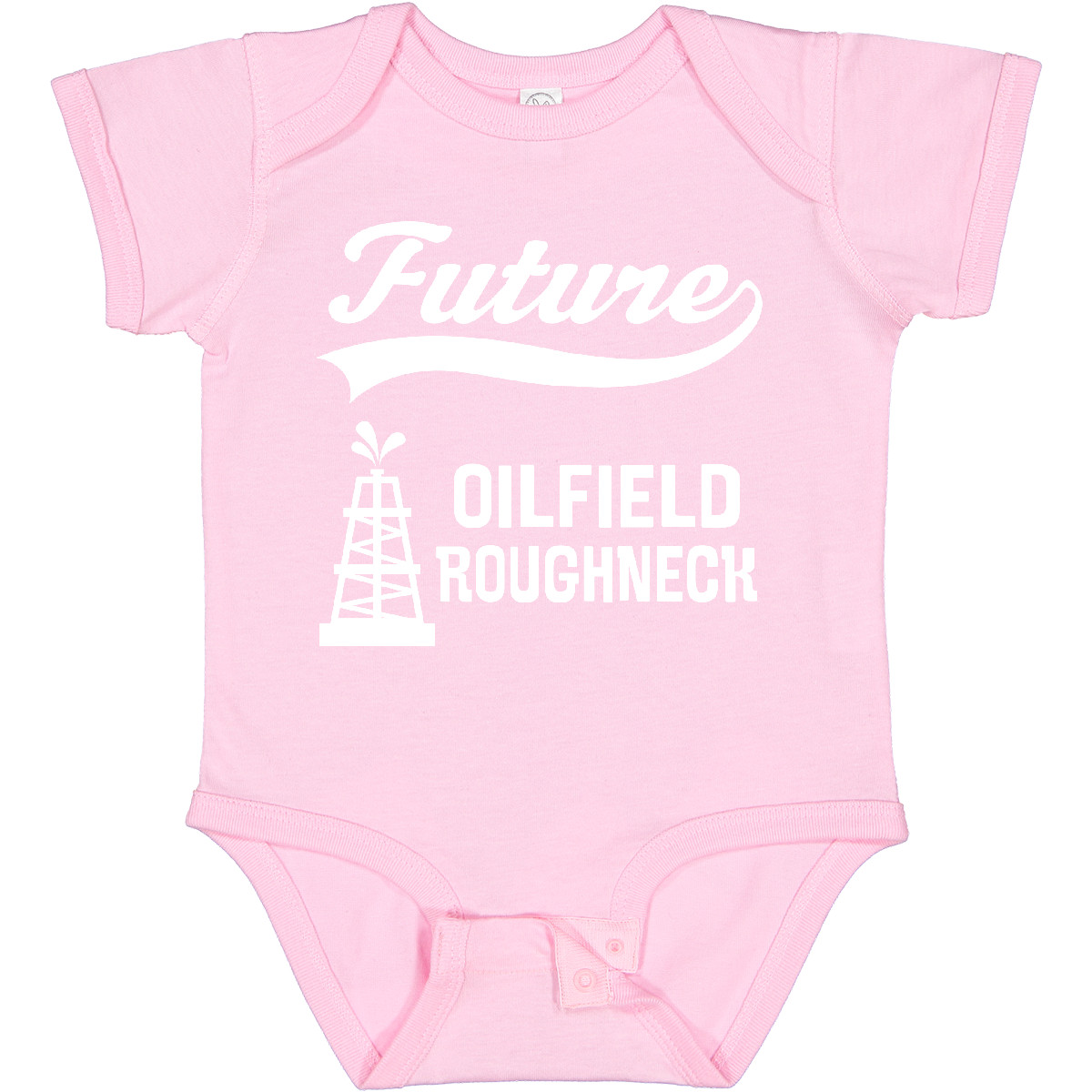 Inktastic Future Oilfield Roughneck Baby Body Ölplattform Arbeiter Ingenieur Säugling - Bild 7 von 9