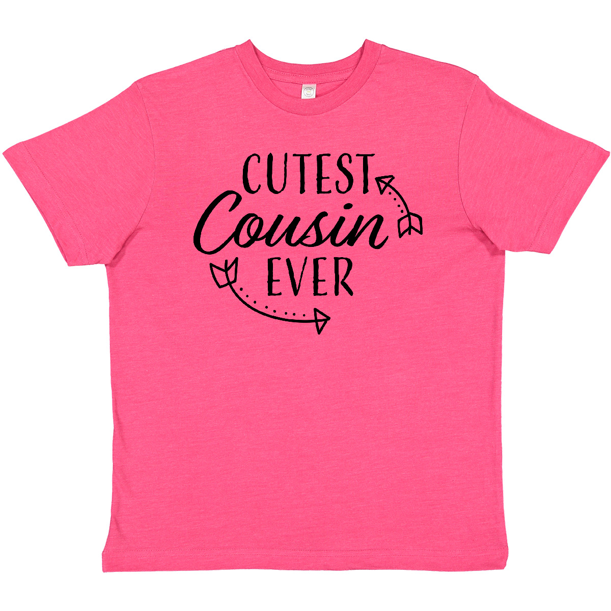 Inktastic Cutest Cousin Ever With Arrows Youth T-Shirt Cute Arrow Adorable Tee - Picture 7 of 9