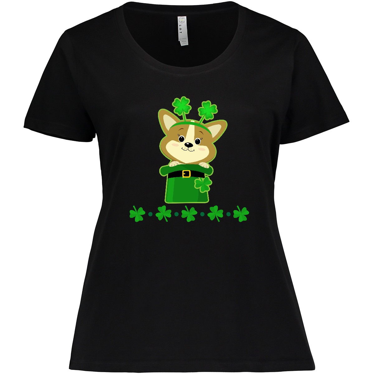 Inktastic St Patricks Day Clothes Women's Plus Size T-Shirt Paddys ...